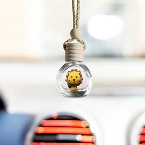 Ambientador de coche de alta calidad con diseño de dibujos animados, difusor de aceites esenciales por evaporación natural, sin electricidad, aromaterapia con aroma a té de burbujas, popular entre influencers. - Product Image 1