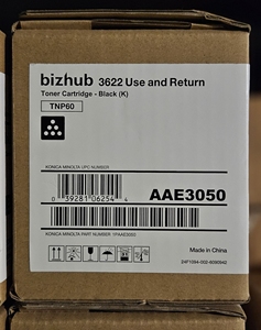 Genuine Konica Minolta TNP-60 Black Toner Cartridge (AAE3050) Full 15000 Yield for Bizhub 3622 - Product Image 2