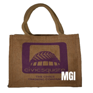 Custom Friendly Waterproof Jute Tote <b>Bag</b> Letter Pattern Zipper Closure Eco-Friendly Recyclable <b>Extra</b> <b>Large</b> Shopping <b>Bag</b> - Product Image 4