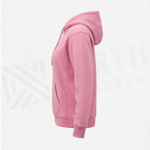 Sudadera con Capucha Extra Grande para Mujer, Diseño Liso Premium, Alta Calidad, Precio al por Mayor, Ropa Deportiva Extra Grande, Ropa Urbana - Product Image 3