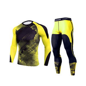 <b>Compression</b> <b>Underwear</b> Gym Sportswear Unisex Tights Training Workout Jogging Sports Set Running Rash Guard Tracksuit Seamless - Product Image 3