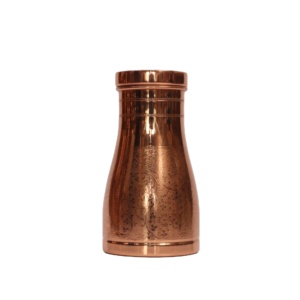 Premium Bell-Shaped Engraved Copper Pitcher - Antique Style Nightstand Water Jar for Luxury Hotel Decor & <b>Wellness</b> Gifting - Product Image 1