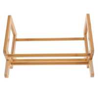 Étagère à livres étroite et haute à 6 niveaux, moderne, en bois, pour le rangement vertical, gain de place, pour le salon, le bureau à domicile