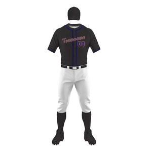Latest Design New Fashionable Short Sleeve <b>Baseball</b> Uniform Professional Manufacturer <b>Baseball</b> Uniform For Outdoor Uses - Product Image 1