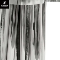 Meubles de maison sur mesure de haute qualité, tables de banquet au design unique, tables à manger modernes en acier inoxydable italien de luxe