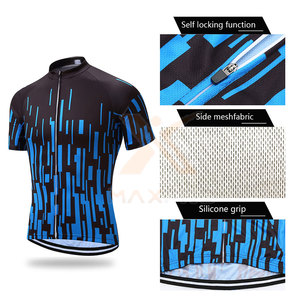Uniforme de cyclisme léger imprimé en polyester et élasthanne respirant de haute qualité et durable, unisexe - Product Image 4