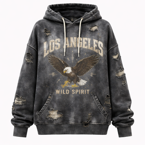 Sudadera Desgastada con Efecto Desgarrado para Mujer, al por Mayor - Opciones Elegantes Directamente del Fabricante - Product Image 1