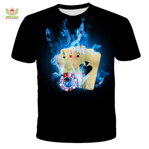 Camiseta sublimada de última moda para hombre, ropa de verano, estilo moderno, camiseta sublimada a color para hombre - Product Image 2