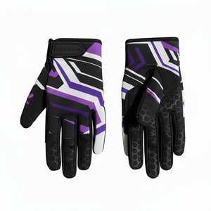 Gants de course unisexes OEM MX prêts à expédier Gants de motocross personnalisables avec cuir respirant pour l'équitation sportive - Product Image 1