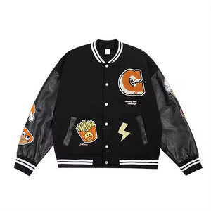 Veste universitaire pour homme de haute qualité, broderie chenille, patch en cuir, manches en cuir, veste universitaire personnalisable, veste de baseball - Product Image 6