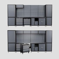 Armoires d'atelier industrielles modulaires personnalisables OEM/ODM/OBM, 12 tiroirs, acier laminé à froid, finition peinture poudrée, capacité de charge 300 kg