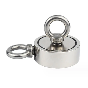 Aimants de pêche en néodyme super puissants Aimant imanes robuste avec boulon à œil à trou fraisé pour la pêche magnétique de récupération - Product Image 3