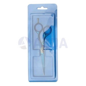 Tijeras de Peluquería Profesionales de Acero Inoxidable con Recubrimiento Azul, 6.5 Pulgadas, para Recortar y Peinar el Cabello - Product Image 2