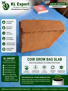 Bloc de tourbe de coco hydroponique, fibre de coco, haute rétention d'eau, conditionneur de sol acide pour le jardinage - Product Image 6