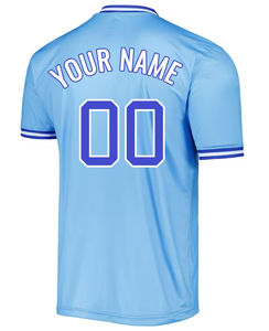 Uniforme de baseball entièrement personnalisé, vêtements de sport, sublimation, tissu doux, 100% polyester, respirant, antibactérien, séchage rapide - Product Image 5