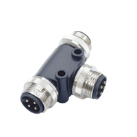 Câble de communication industriel avec adaptateur mâle/femelle 2 3 4 5 6 broches, connecteur étanche de type T 7/8 pour l'aviation