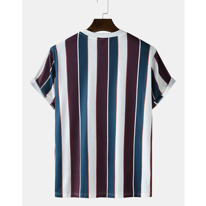 Fournisseur en gros proposant des t-shirts pour hommes en pur coton avec logo personnalisé, dotés d'un tissu durable fabriqué par une usine OEM. - Product Image 2