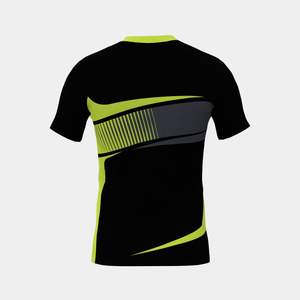 Rashguard MMA à manches longues imprimé par transfert thermique |   Vêtements de BJJ écologiques pour adultes unisexes, tissu 300g, logo et couleur personnalisés - Product Image 2