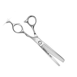 Tijeras de Adelgazamiento de Cabello de Acero Inoxidable con 30 Dientes y Recubrimiento, Cuchillas Duraderas con Diseño de Dientes de Ciervo para un Adelgazamiento Preciso - Product Image 5