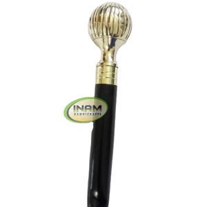 Belle poignée de balle de styliste de qualité supérieure avec bâton de marche en bois - Product Image 1