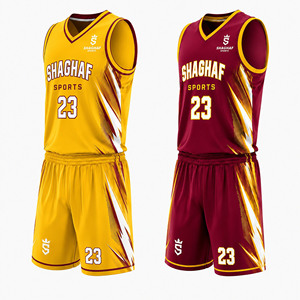 Conjunto de Uniforme de Baloncesto Personalizado Reversible y Transpirable para Hombre, Ropa Deportiva con Logotipo Personalizado, 100% Poliéster Digital - Product Image 5