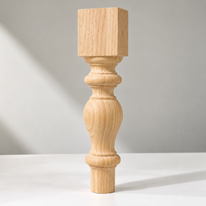 Pieds de canapé tournés sur mesure en bois massif, pieds de meubles en bois naturel, remplacement de pieds de canapé, fabricant OEM - Product Image 5