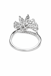Anillo de Moissanita en Plata de Ley 92.5 KLSR-11994 - Product Image 3