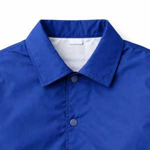 Chaqueta Deportiva Impermeable con Logotipo Personalizado, 100% Algodón, Talla Grande, Ajuste Sólido, Cortavientos para Hombre, Traje Deportivo para Exteriores - Product Image 4