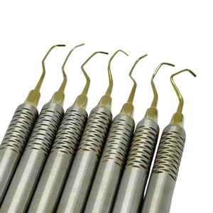 Elevadores de Hueso Dentales de Plata con Empuñadura Moleteada Clase I para Levantamiento de Seno, Herramientas para Implantes Dentales, Aumento de Seno, Aprobado por ISO - Product Image 6