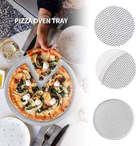 Bandeja de Malla para Pizza de Acero Inoxidable Personalizada al por Mayor, Rejilla para Hornear, Accesorios de Cocina, Apta para Horno y Lavavajillas - Product Image 3