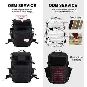 Sacs à dos tactiques sur mesure avec impression de logo personnalisé, rangement multi-compartiments et système de transport confortable - Product Image 5