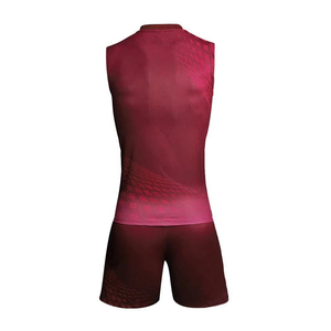 Customize Your Women's Volleyball Uniform Printed <b>Heat</b>-Transfer Printed Breathable Moisture-Wicking Plus Size Summer Polyester - Product Image 2