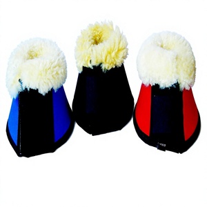 Horse Bell <b>Boots</b> Equestrian Hoof <b>Boots</b> Protective Bell <b>Covers</b> for Racing Sports - Product Image 4