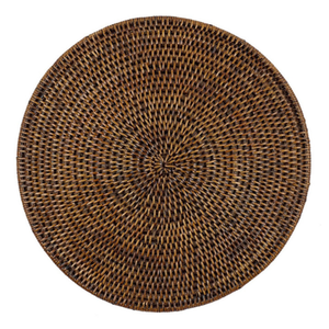 Meilleur prix Diverses couleurs Sets de table en rotin Sous-verres Nouvelle arrivée Tendance Plaques de chargeur en rotin Style Boho Napperon en osier fait à la main - Product Image 4
