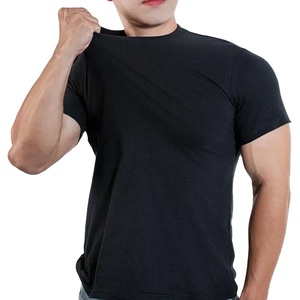 Venta al por mayor en blanco liso camiseta personalizada su logotipo de impresión de poliéster de algodón camiseta impresa de talla grande de los hombres Camiseta para los hombres - Product Image 5