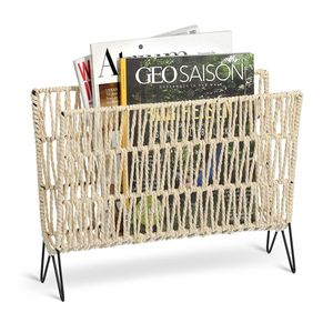 Cesta pequeña de almacenamiento, organizador de mesa, cesta para revistas, organizador de escritorio, cesta para revistas, soporte para revistas - Product Image 3