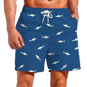 Léger et flexible nouveau Design imprimé Polyester coton séchage rapide Shorts de plage été nager hommes court disponible à bas prix - Product Image 1