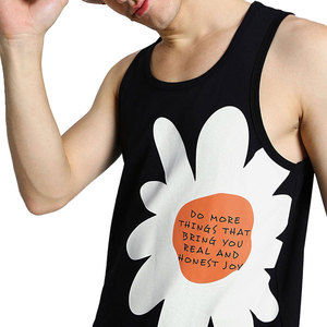 Men's Cotton Bamboo Fiber Gym Tank Top Breathable Quick Dry Eco-Friendly Sleeveless Fitness Wear Absorb Sweat Beater Sport - Product Image 5