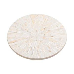Capiz Shell Inlay Spinning Tray - Product Image 1