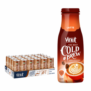 Café Frío Premium Arábica Robusta 405ml VINUT Sin OMG Directo de Fábrica Sin Gluten Sin Lácteos Marca Blanca Muestra Gratuita - Product Image 1