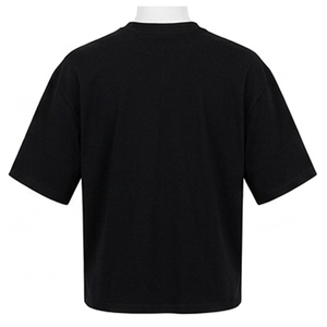 เสื้อยืดคอกลมผู้ชายแบบสปอร์ต ผ้าฝ้ายพรีเมียม สกรีนโลโก้ OEM ได้ตามสั่ง ทรงโอเวอร์ไซส์ แขนครึ่งตัว - Product Image 3