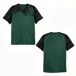 Conjunto de Camiseta de Fútbol Infantil Unisex Azul Personalizada de Moda 2026, 100% Poliéster, Transpirable, Absorbe la Humedad, Impresión Digital, Secado Rápido, Malla - Product Image 1
