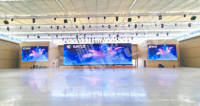 Mur vidéo LED couleur pleine HD P2.6 P3.076 pour salle de réunion intérieure, affichage numérique LED et écran LED