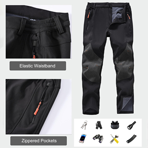 Pantalones de Esquí Térmicos Profesionales, Impermeables, Transpirables, para Snowboard, con Tejido de Alta Densidad para Deportes de Nieve - Product Image 2