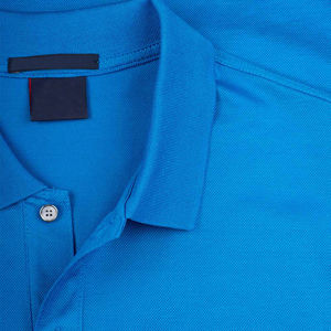 Polo de Moda con Logotipo Personalizado Bordado, Polo para Hombre de Manga Corta, Corte Ajustado, Alta Calidad, Transpirable, Servicio OEM - Product Image 4