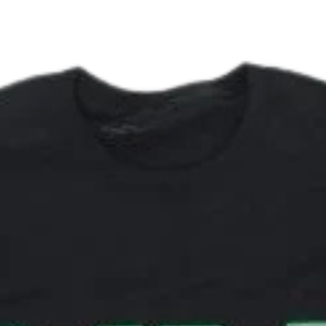 เสื้อยืดคอกลมสีดำ AKA Greek Tee พร้อมตัวอักษร AKA Chenille สีขาวและชมพู เสื้อแฟชั่นลำลองสำหรับผู้หญิง - Product Image 3