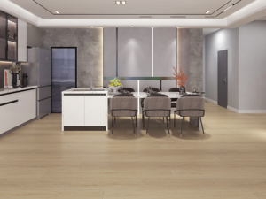 Eco-Friendly SPC Flooring Formaldehyde Free & Non-Toxic SGS Certified Rigid Core Sustainable Home Improvement <b>Material</b> - Product Image 4