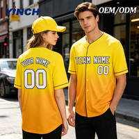Maillots de baseball de haute qualité, design personnalisé, vêtements de sport, uniformes de baseball décontractés et confortables avec nom et numéro