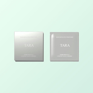 มาส์กบำรุงผิวหน้าสูตรสาหร่ายทะเล TARA K-Beauty Algae Ampoule Sea Therapy Mask ผลิตในเกาหลี 27 กรัม x 5 ชิ้น สาหร่ายทะเล ปราศจากพาราเบน - Product Image 6