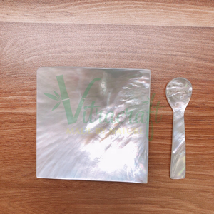 Ensemble de service de caviar de luxe avec assiette et cuillère Produits hautement recherchés pour un cadre de table à manger élégant - Product Image 2